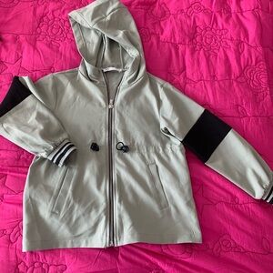 Zara Kids Green and Black Matching Set